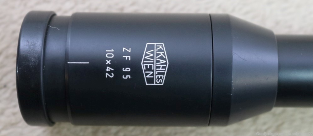 carce Quality K. Kahles ZF 95 10x42 Austrian made sniper scope V2 reticle-img-2