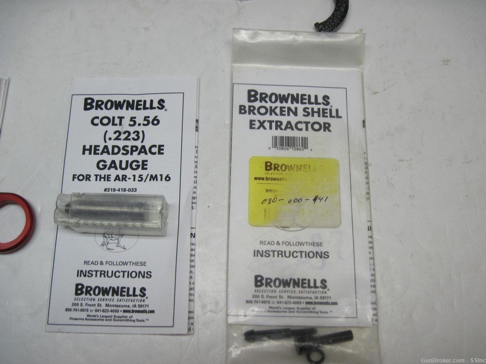Gunsmith tools for AR-15, 1911 mostly Brownells new & excellent condition!-img-4