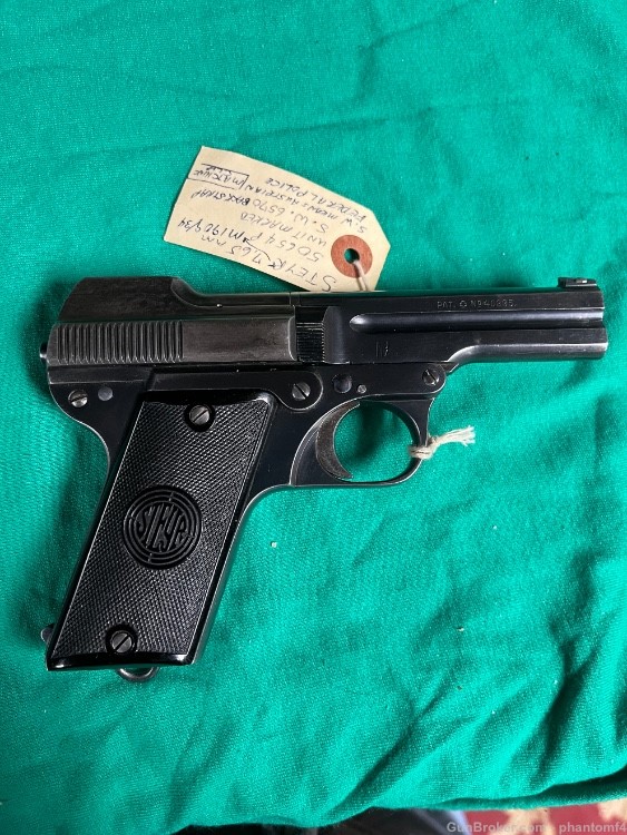 Steyr 1909/34 32acp 1928 excellent unit marked -img-1