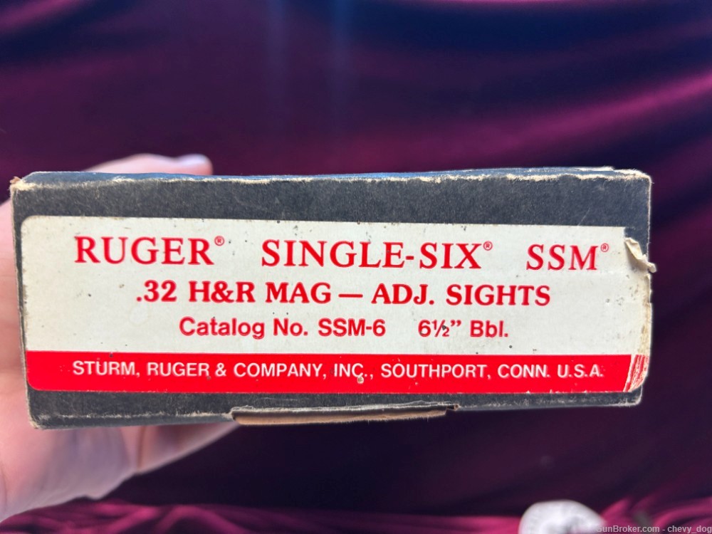 Ruger Single Six .32 H&R Mag with Box - Penny Auction!-img-8