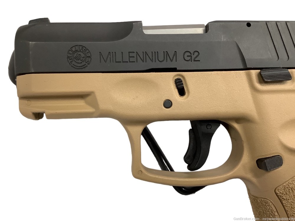 Taurus Millennium G2 Semi Auto 9mm Pistol VERY GOOD!-img-2