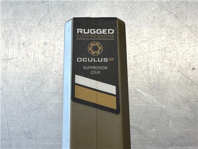 RUGGED Oculus22 22 LR 1.06" Black Cerakote 