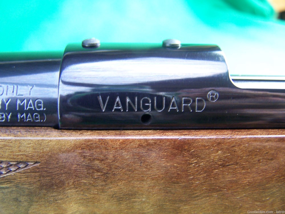 MINT - LIKE NEW WEATHERBY VANGUARD DELUXE, 300 WBY MAG, 24"BBL, FANCY WOOD-img-26