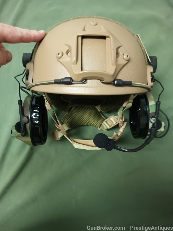 """ PVS Gen3 NIGHT VISION monocular, w MULTICAM KEVLAR Ops helmet, Comms-img-16