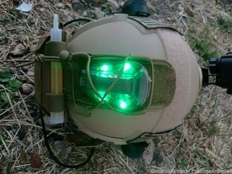 """ PVS Gen3 NIGHT VISION monocular, KEVLAR Maritime helmet, Comms-img-17