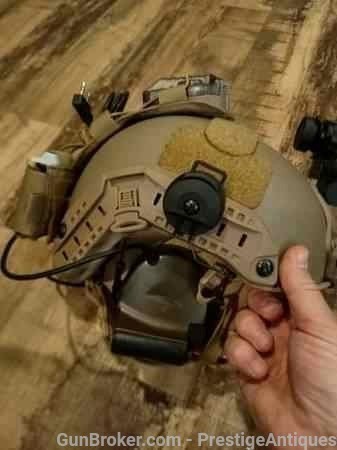 """ PVS Gen3 NIGHT VISION monocular, KEVLAR Maritime helmet, Comms-img-19