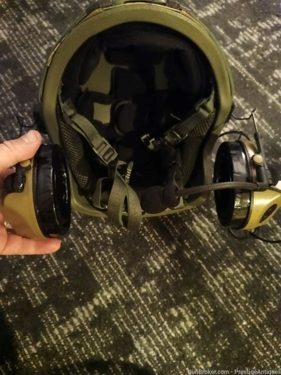 """ PVS Gen3 NIGHT VISION monocular, KEVLAR Maritime helmet, Comms-img-11