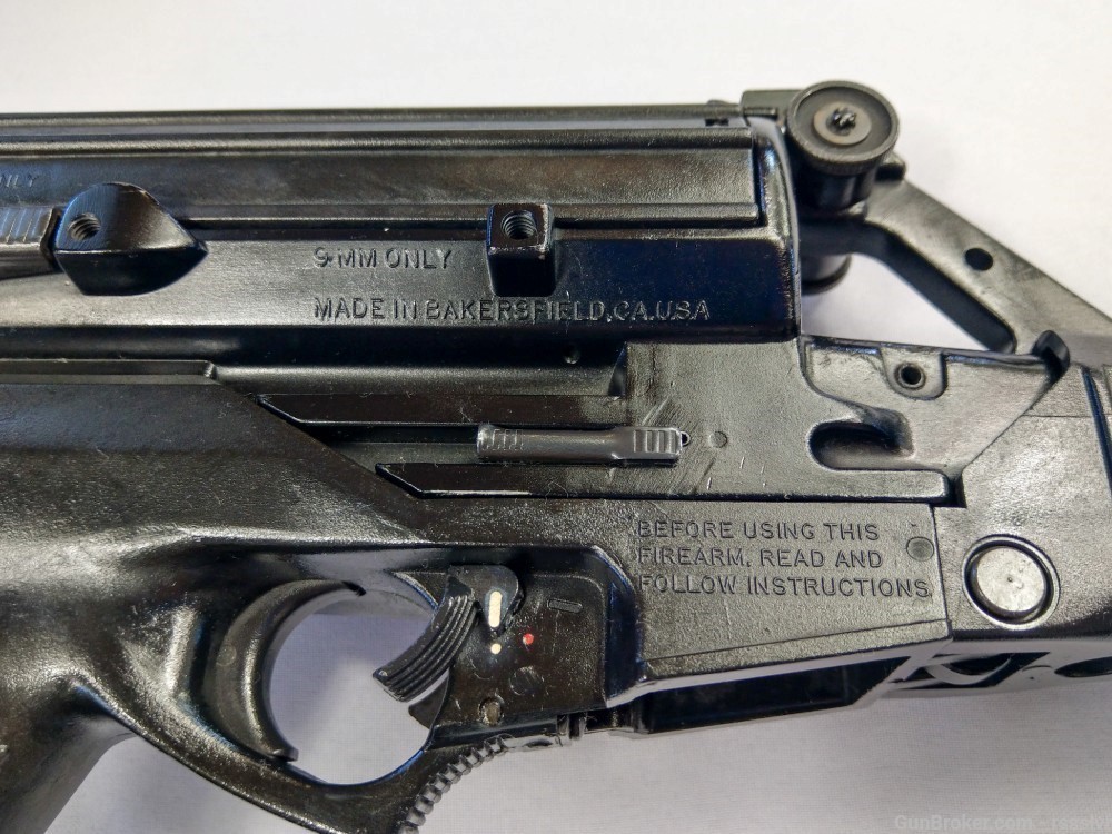 Calico 9mm machine gun post sample-img-2