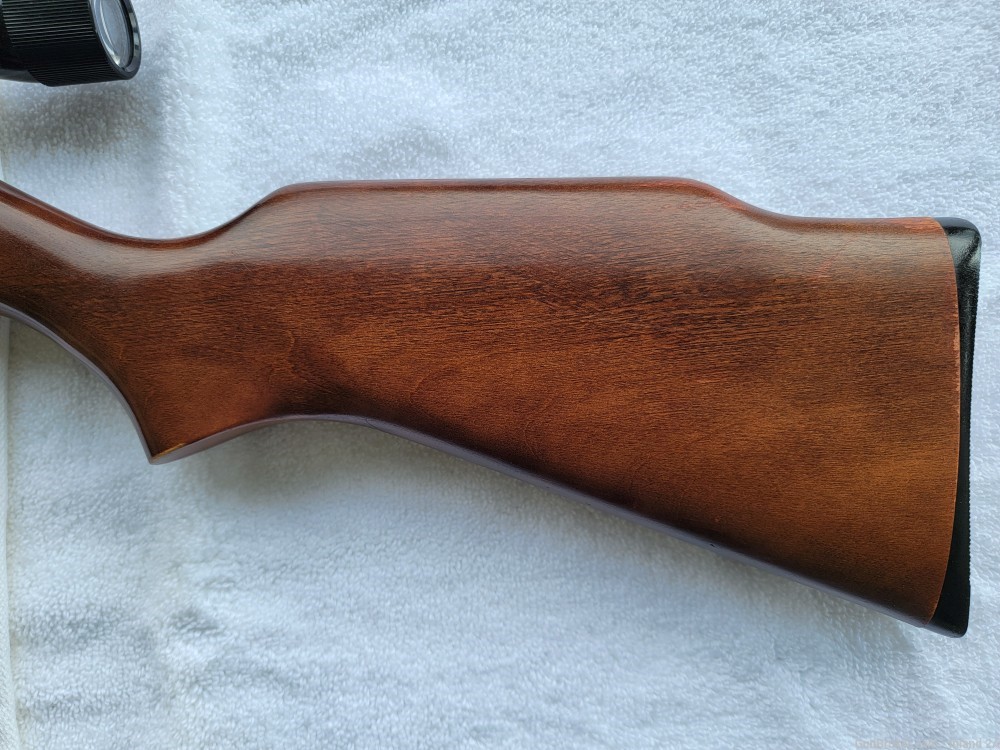 Cooey - Winchester Mod 64 A .22 LR semi auto rifle w/scope, Canada-img-7