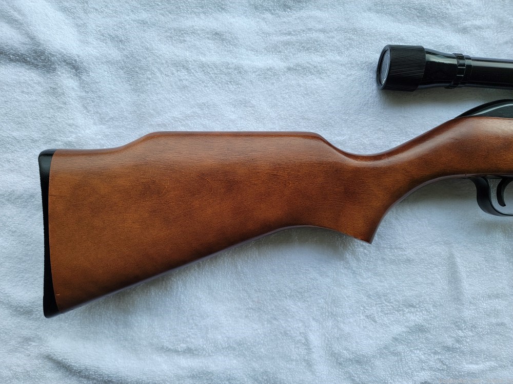 Cooey - Winchester Mod 64 A .22 LR semi auto rifle w/scope, Canada-img-1
