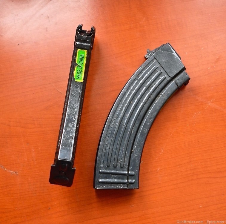 Chinese AK-47 7.62x39 Caliber Flatback/Spineless 30 Round Magazine - "New"-img-0