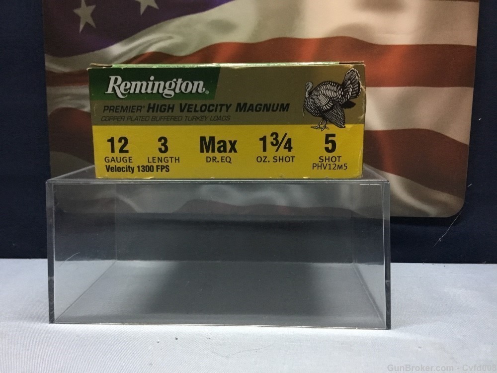 Remington Premier High Velocity Magnum Turkey 12 Ga. 3" 5 shot - 10 Rnd Bx -img-1