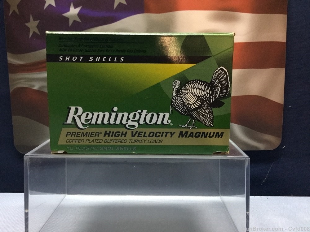 Remington Premier High Velocity Magnum Turkey 12 Ga. 3" 5 shot - 10 Rnd Bx -img-0
