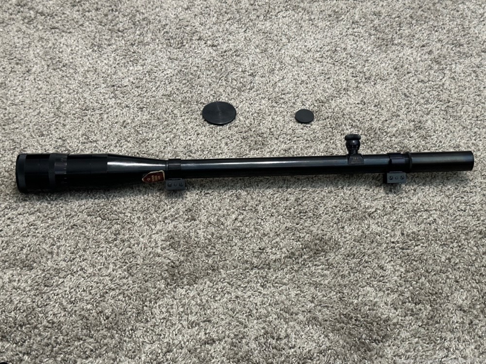 Redfield 3200 16x riflescope vintage fixed 16 power 1” tube medium duplex-img-0