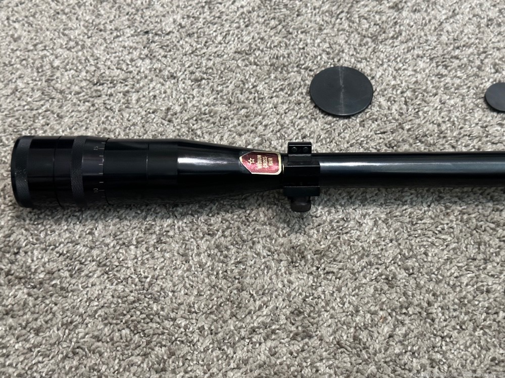 Redfield 3200 16x riflescope vintage fixed 16 power 1” tube medium duplex-img-5