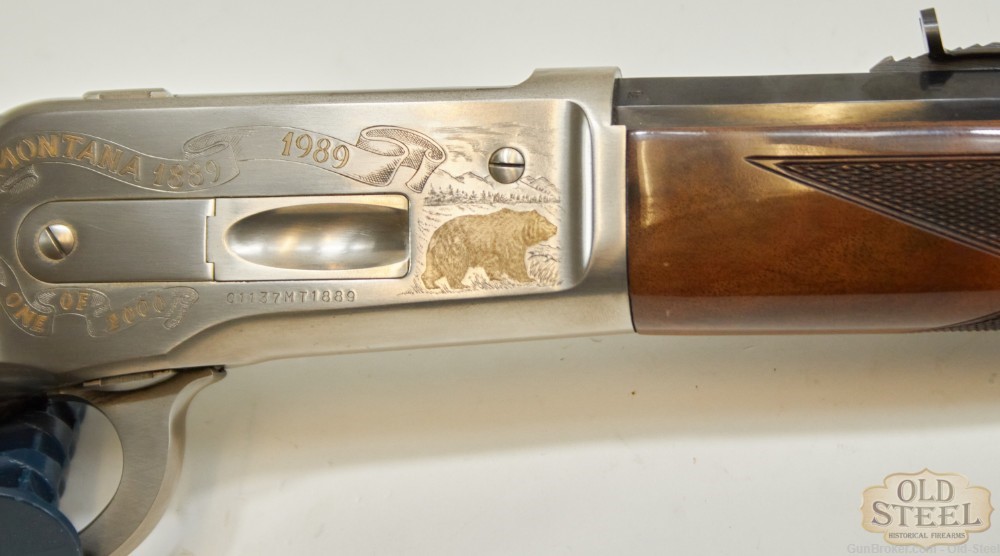 Browning 1886 Montana Commemorative. Engraved, 45-70 Government, Winchester-img-2