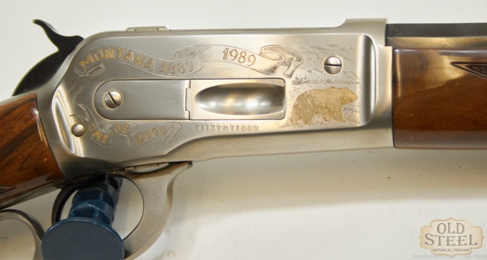 Browning 1886 Montana Commemorative. Engraved, 45-70 Government, Winchester-img-9