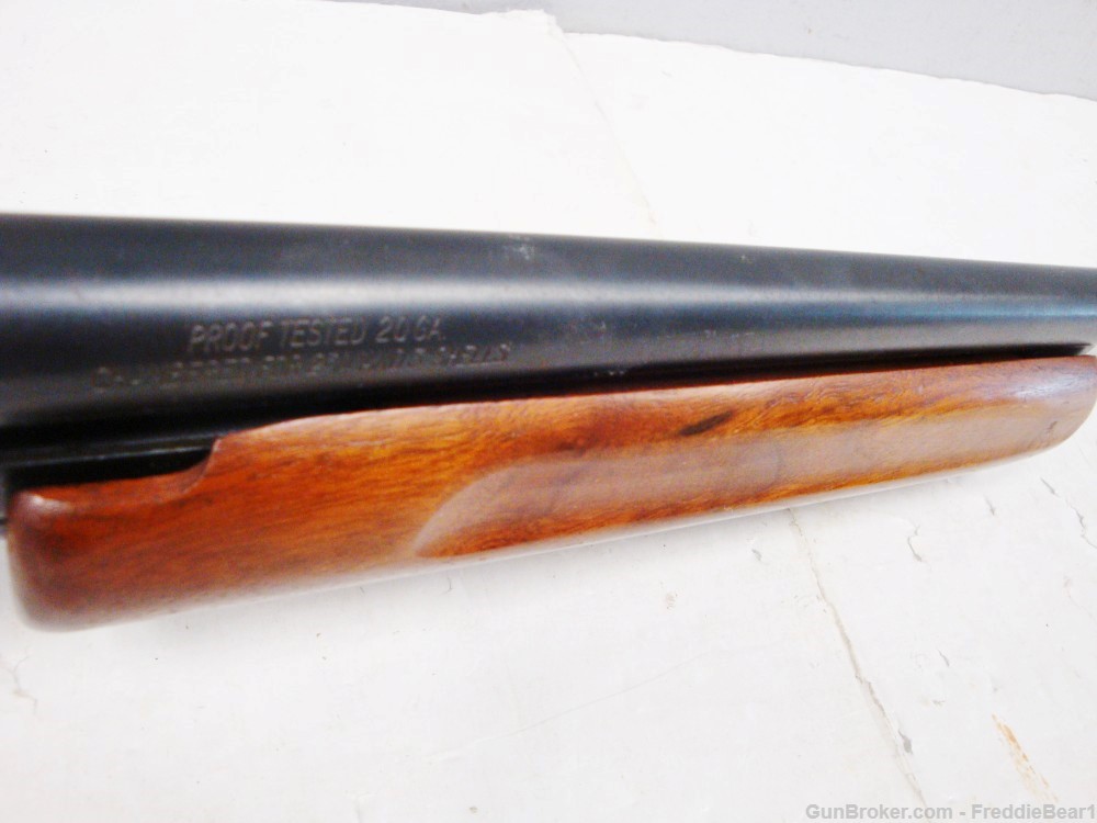 High Standard Flite King Deluxe Model K12 Pump Shotgun 20 Ga. 26” I.C.-img-9