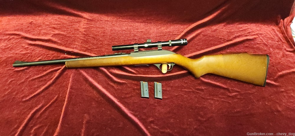 1988 Marlin Model 700 .22LR with Scope - Penny Auction!-img-1