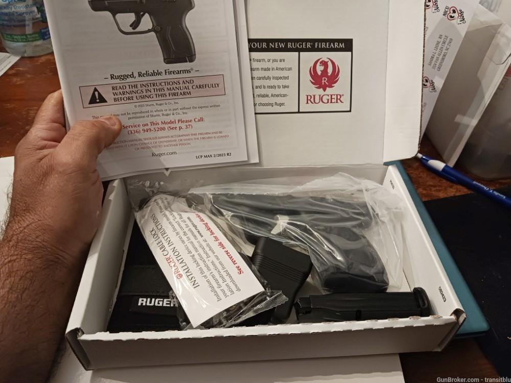 RUGER LCP MAX 380 75 ANNIVERSARY EDITION-img-5
