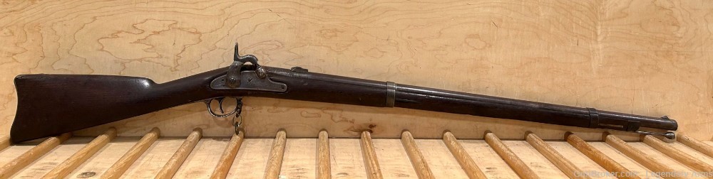 CONFEDERATE FAYETTEVILLE MUSKET 1864 60 CAL #BP434 -img-0