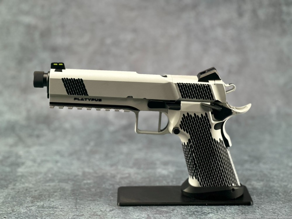 Stealth Arms Platypus Double Stack 1911 Two-tone White/Black-img-1
