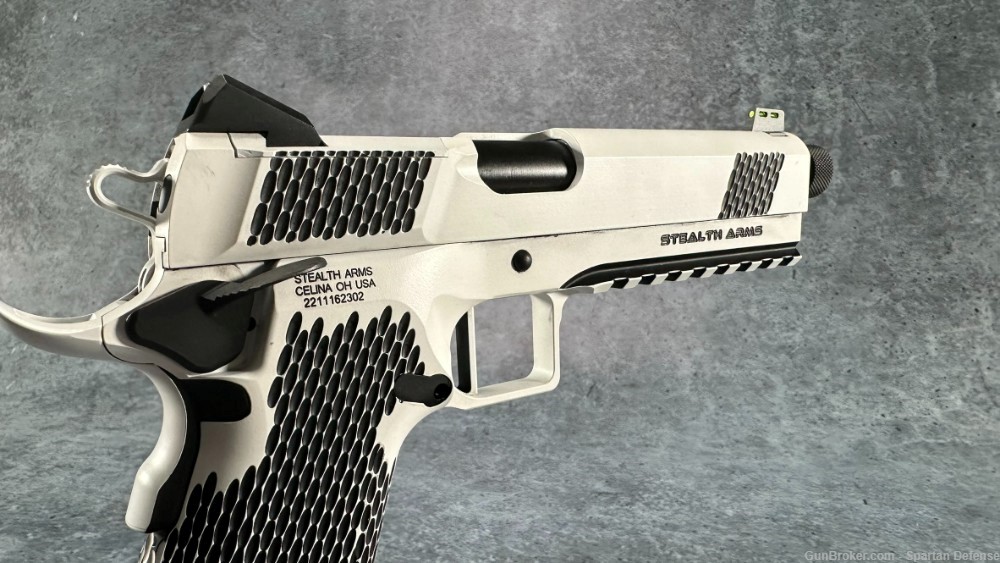 Stealth Arms Platypus Double Stack 1911 Two-tone White/Black-img-3
