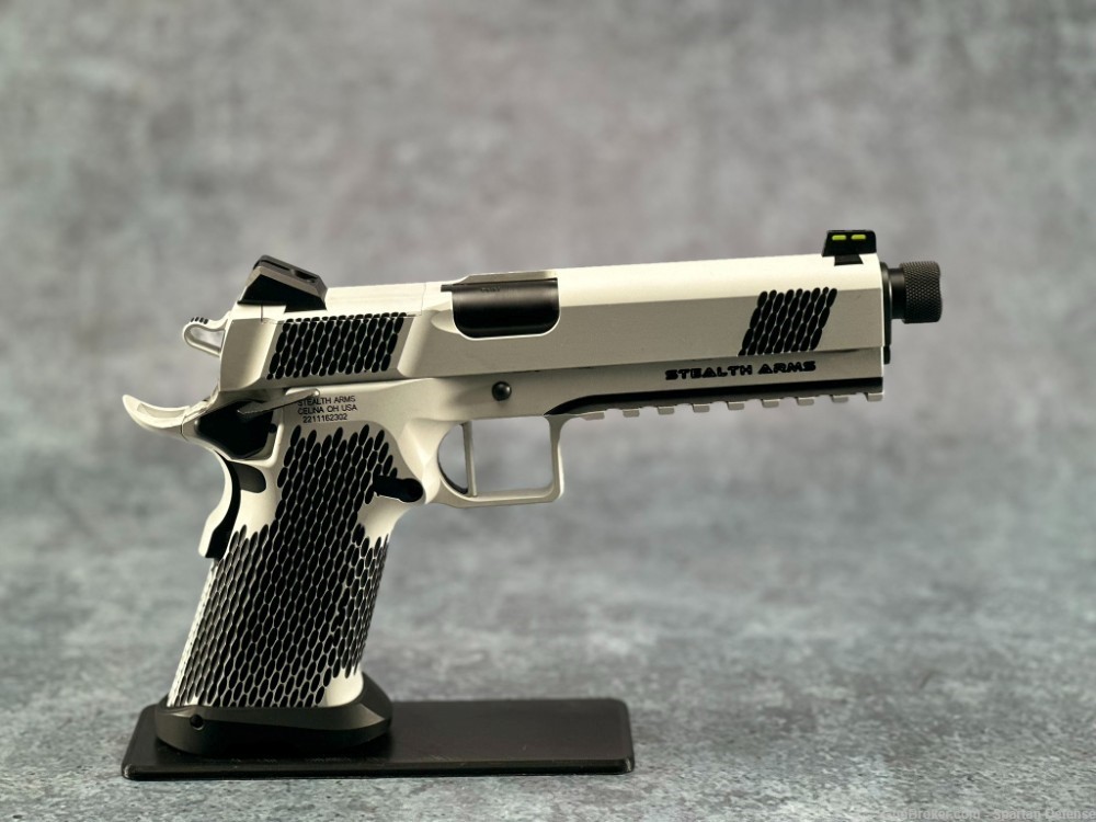 Stealth Arms Platypus Double Stack 1911 Two-tone White/Black-img-0