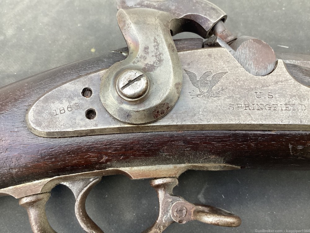 1863 Springfield cadet rifle.-img-4