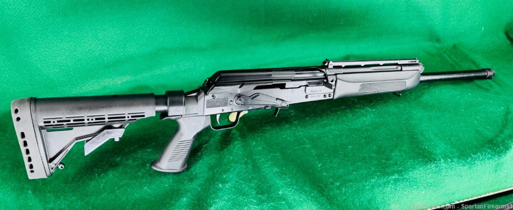 Russian Saiga-12 AK Shotgun by Izhmash 12ga. w/ ProMag 20rd. Drum Magazine-img-0