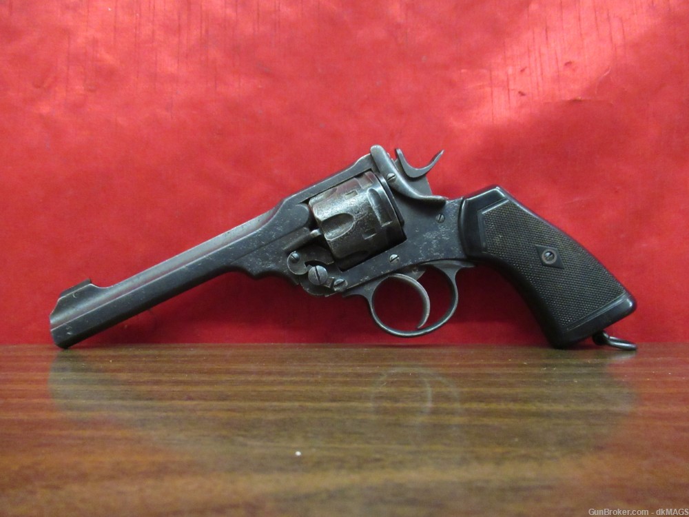 Webley .455 Mark 6 Top Break Revolver 6rd British C&R Item -img-0