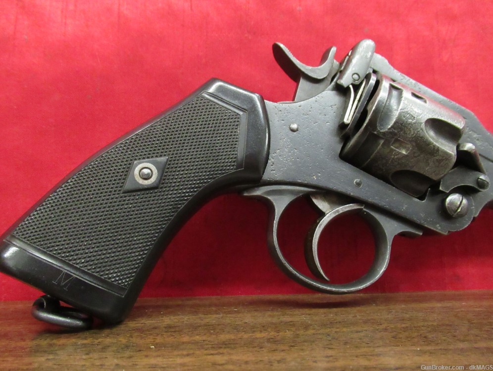 Webley .455 Mark 6 Top Break Revolver 6rd British C&R Item -img-7
