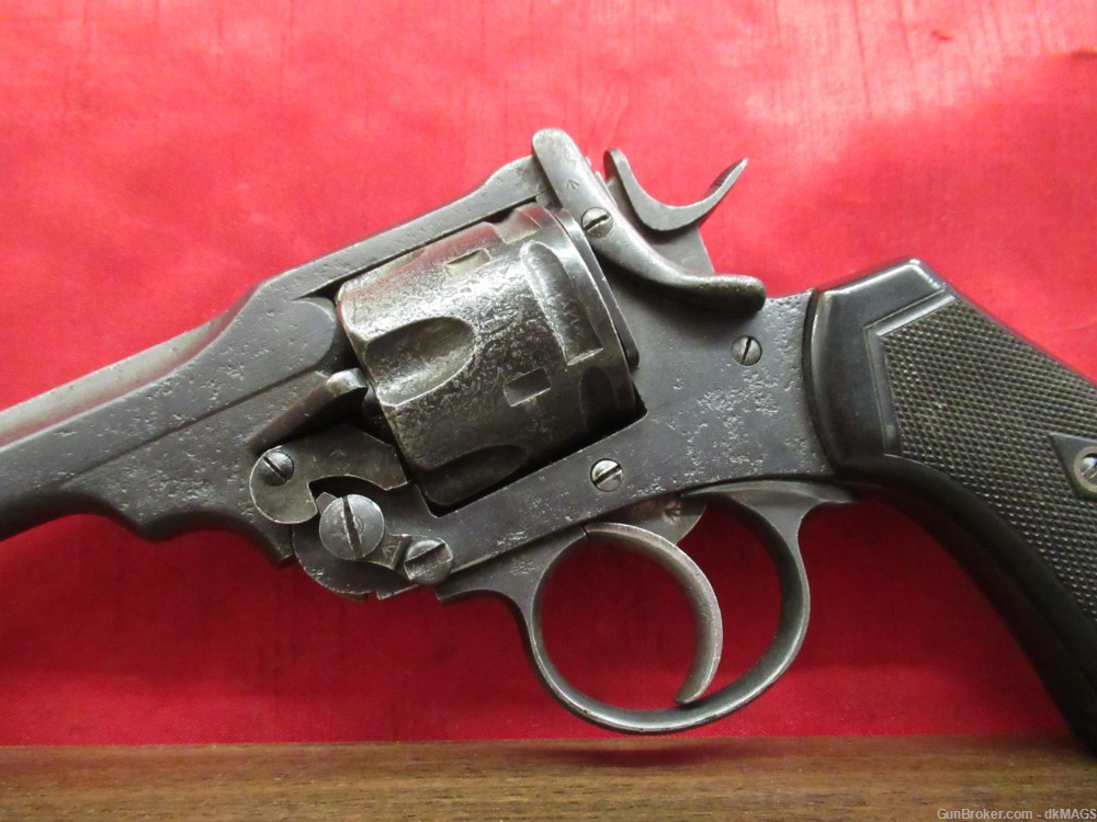 Webley .455 Mark 6 Top Break Revolver 6rd British C&R Item -img-2