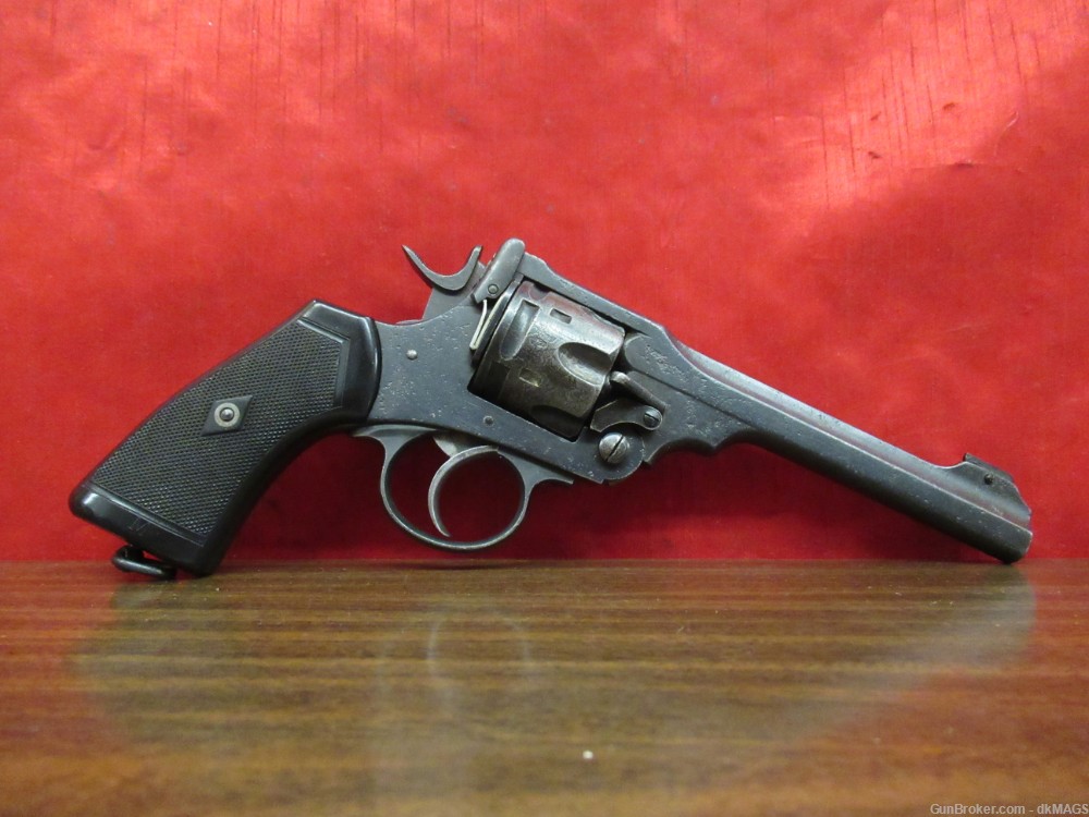 Webley .455 Mark 6 Top Break Revolver 6rd British C&R Item -img-4