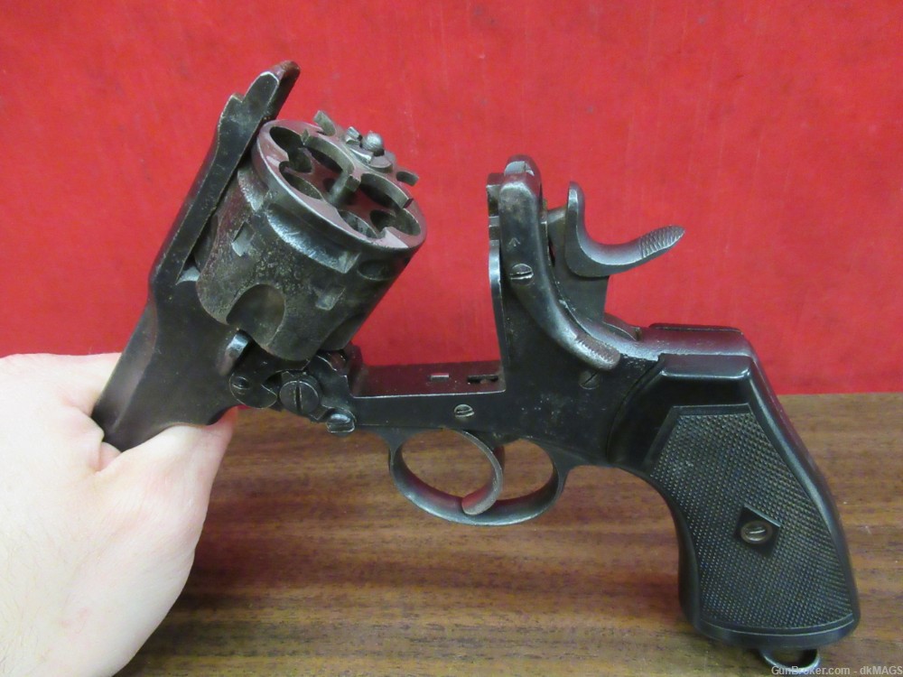 Webley .455 Mark 6 Top Break Revolver 6rd British C&R Item -img-17