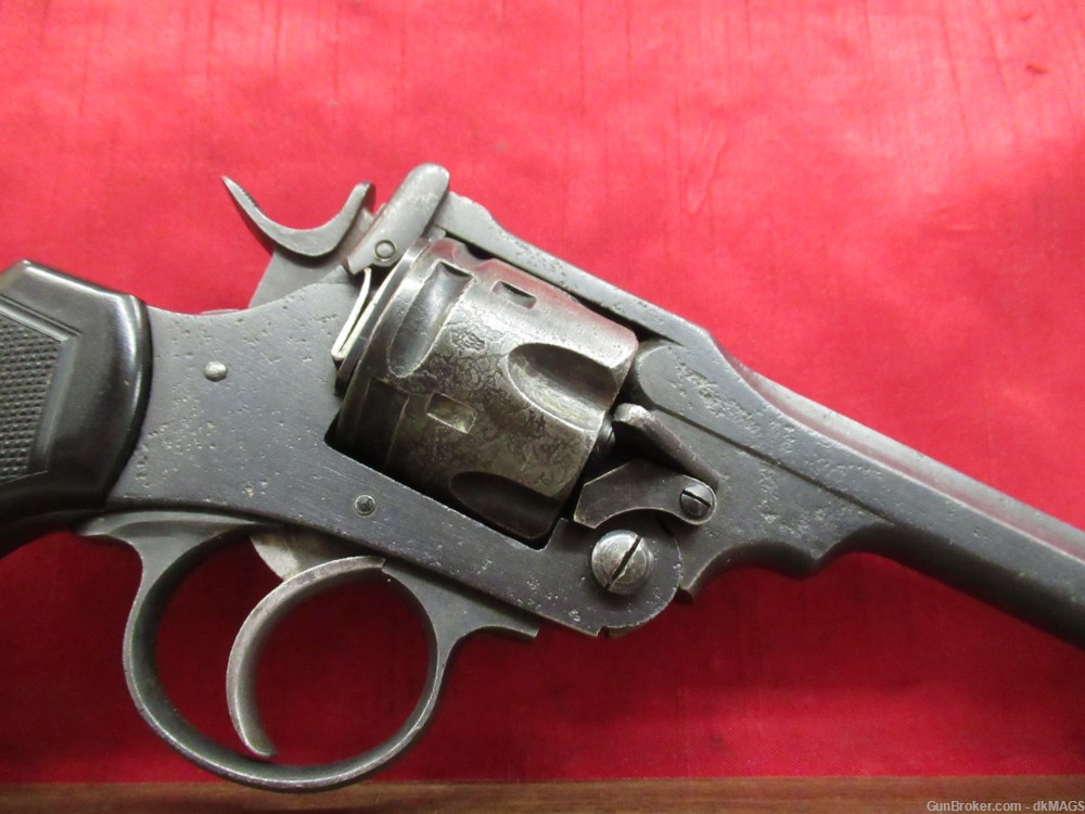 Webley .455 Mark 6 Top Break Revolver 6rd British C&R Item -img-6