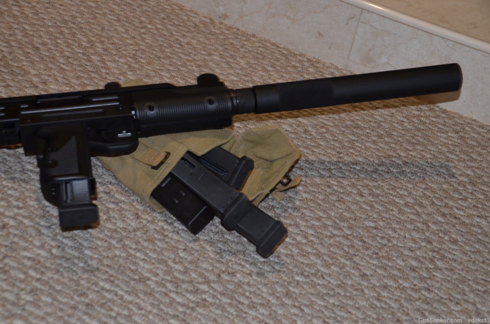 IWI UZI SMG Carbine German Folding 22 LR Walther Tactical Rimfire-img-7
