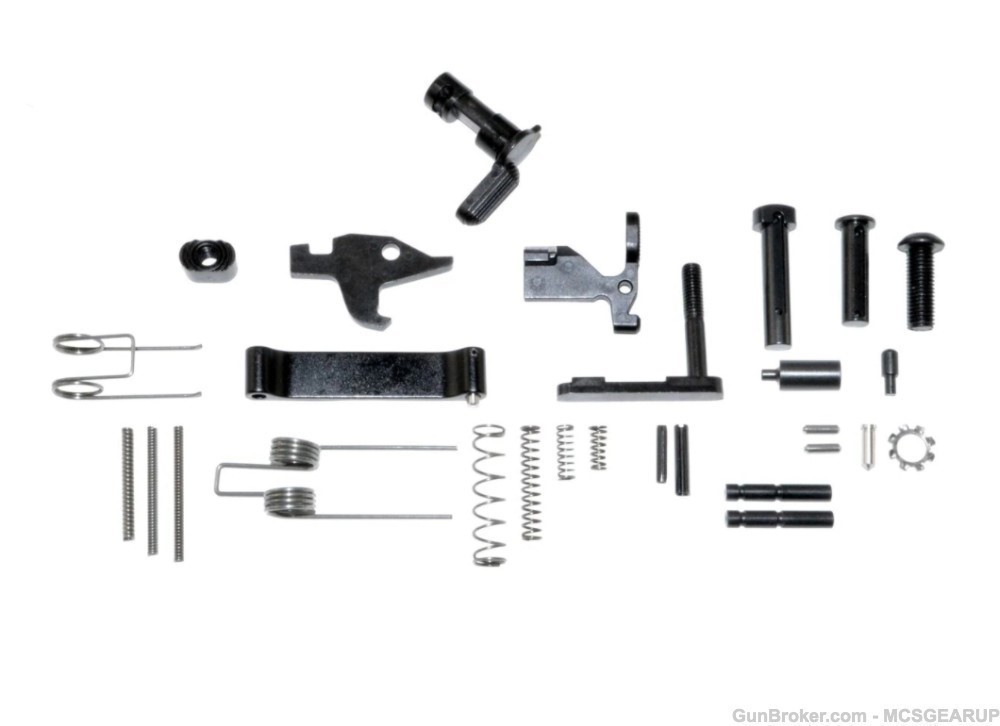 AR15 Mil Spec Lower Receiver Parts Kit Fast Free Shipping!-img-0