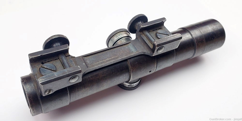 Original WWII produced Berdsk PU scope for the PU sniper rifle, and mount-img-7