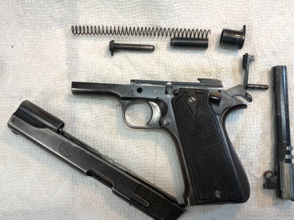 Spain Star Model A, 9mm Largo, Air Force, 3 mag's, 50 rounds.-img-16