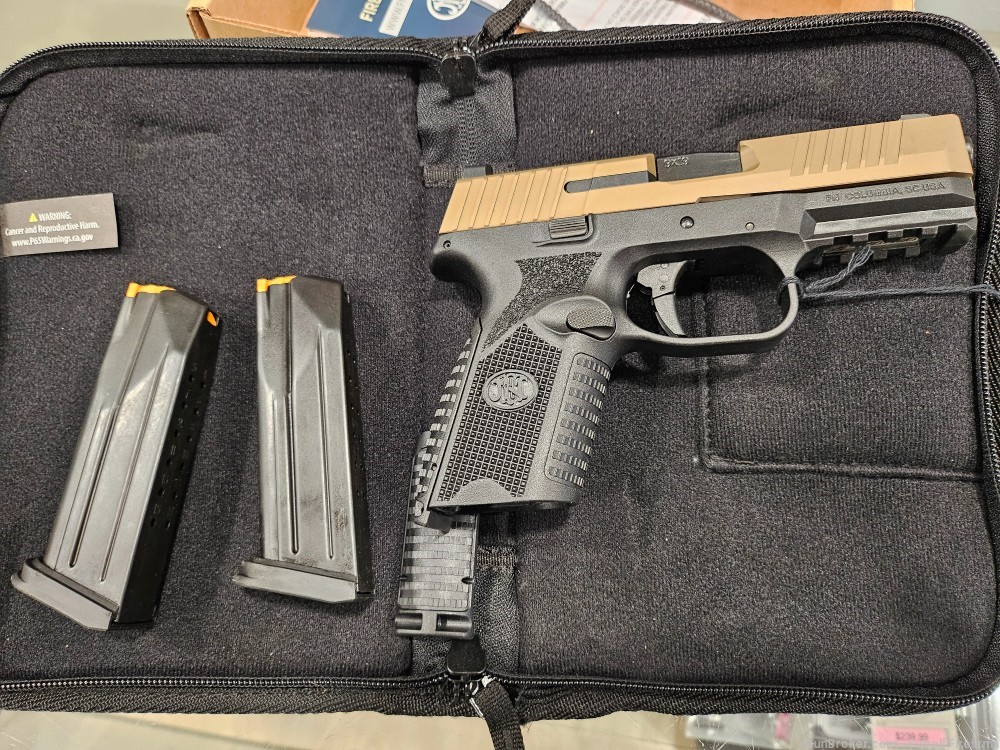 FN 509 9mm w/2 15rd brand new slide and barrel! -img-1