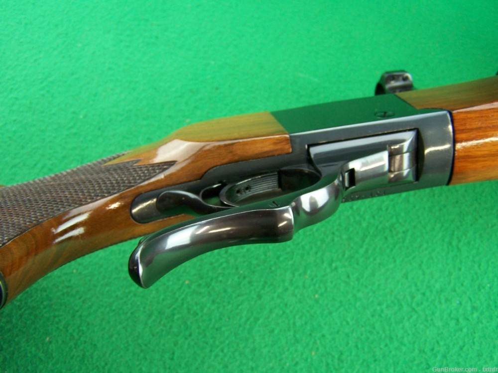 COLLECTIBLE RUGER NO 1B, 243 WIN, 26" MED HVY BBL, NICE WOOD, MFD 1978 -img-17