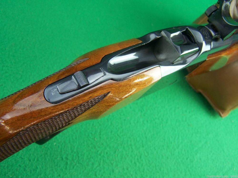 COLLECTIBLE RUGER NO 1B, 243 WIN, 26" MED HVY BBL, NICE WOOD, MFD 1978 -img-7