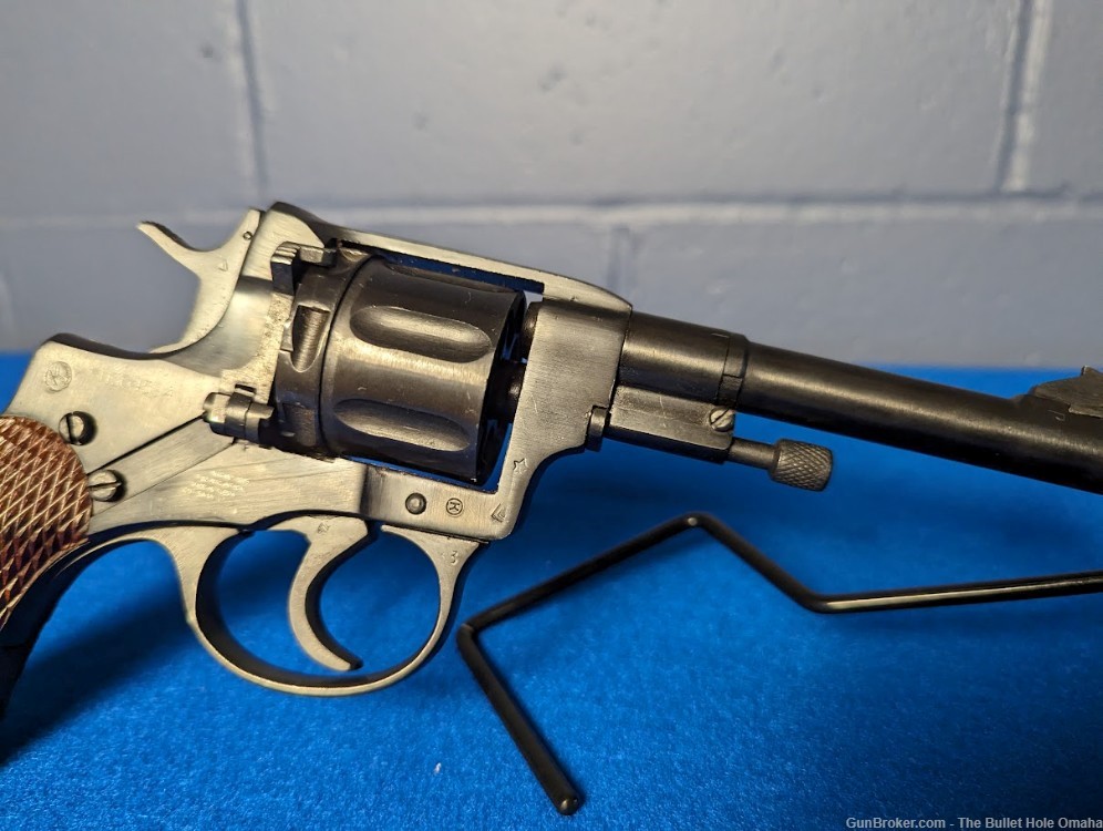 Nagant 1895 Desirable Pre War 7.62x38r Made in 1932 Tula Made Revolver C&R-img-13