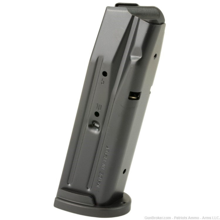 3- Sig  Magazines, 9MM, 10 Rounds, Fits P250/P320 COMPACTSize, Steel, Black-img-0