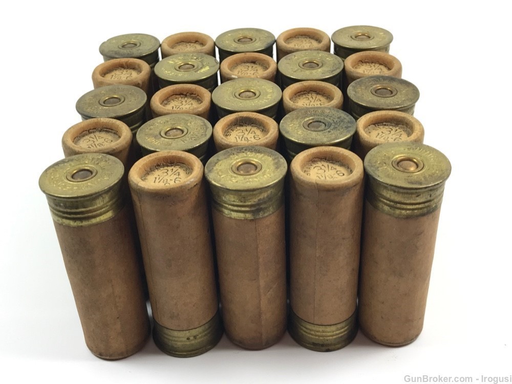 Winchester Ranger Vintage 25 Paper Shells 3-1/4 1-1/8 6 Chilled 1071-MP-img-1