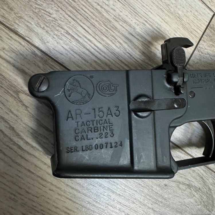 Colt AR15 A3 Tactical Carbine M4 AR15A3 AR-15A3 MK18 Lower Receiver #7124-img-1