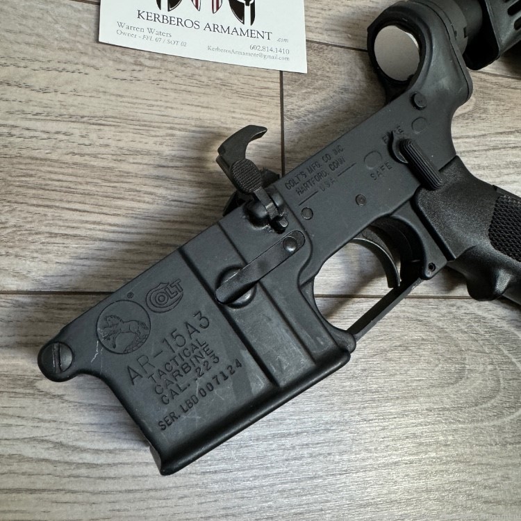 Colt AR15 A3 Tactical Carbine M4 AR15A3 AR-15A3 MK18 Lower Receiver #7124-img-4