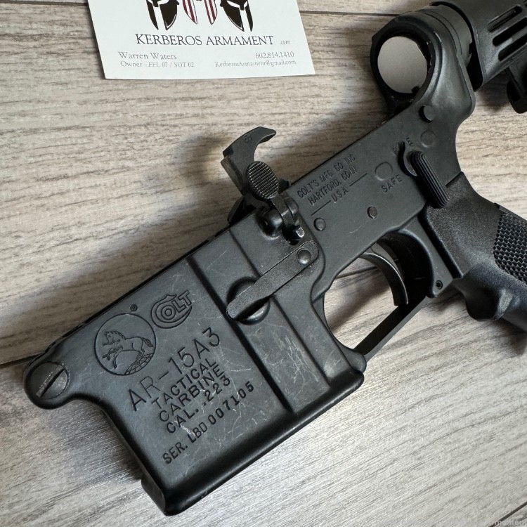 Colt AR15 A3 Tactical Carbine M4 AR15A3 AR-15A3 MK18 Lower Receiver #7105-img-3