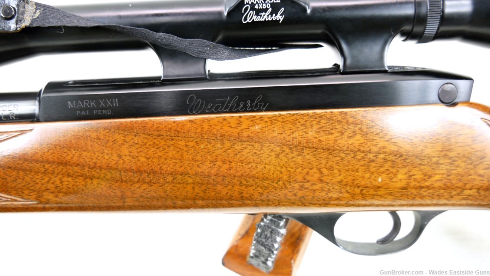 WEATHERBY MARK XXII SEMI-AUTO MAG-FED EXCELLENT CONDITION MADE IN ITALY-img-1